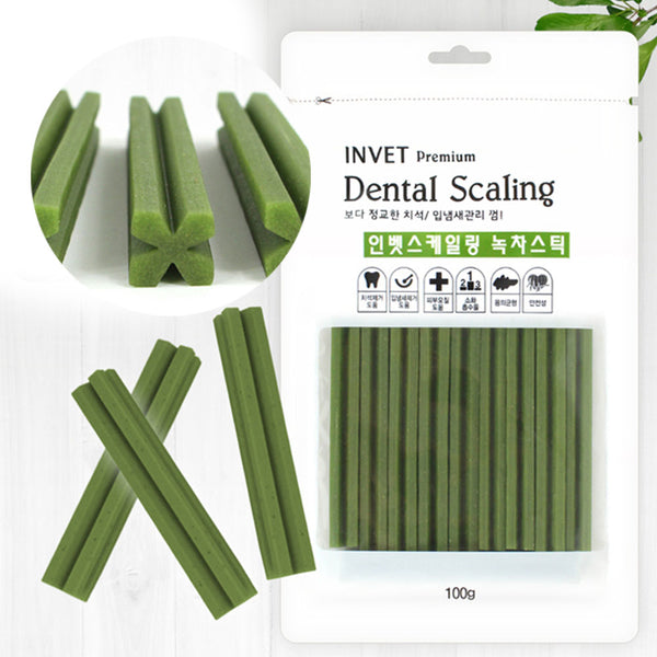 Dental Scaling Plaque & Breath Care Sticks (Green Tea)